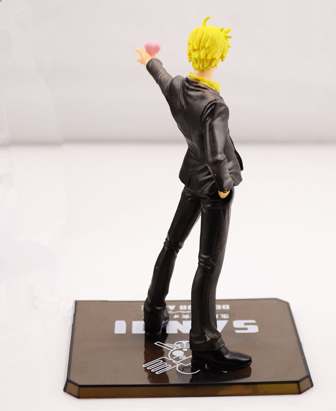 One Piece Anime 6'' Sanji Action Figure Toy Figurine Doll Model Gift