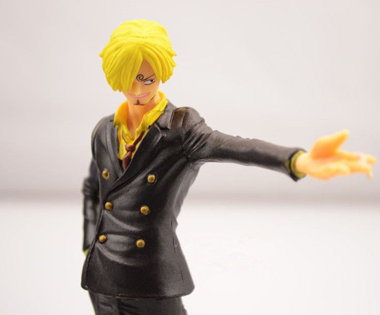 One Piece Anime 6'' Sanji Action Figure Toy Figurine Doll Model Gift