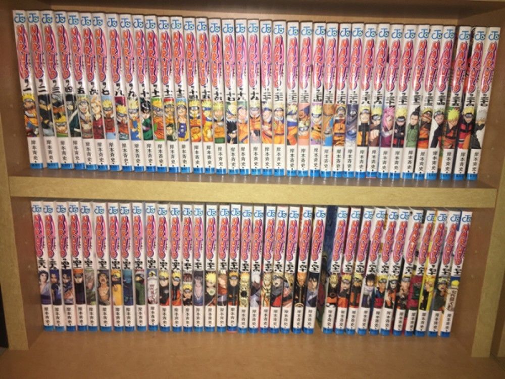 Naruto Vol.1-72 Complete set comics japanese ver manga Masashi Kishimoto