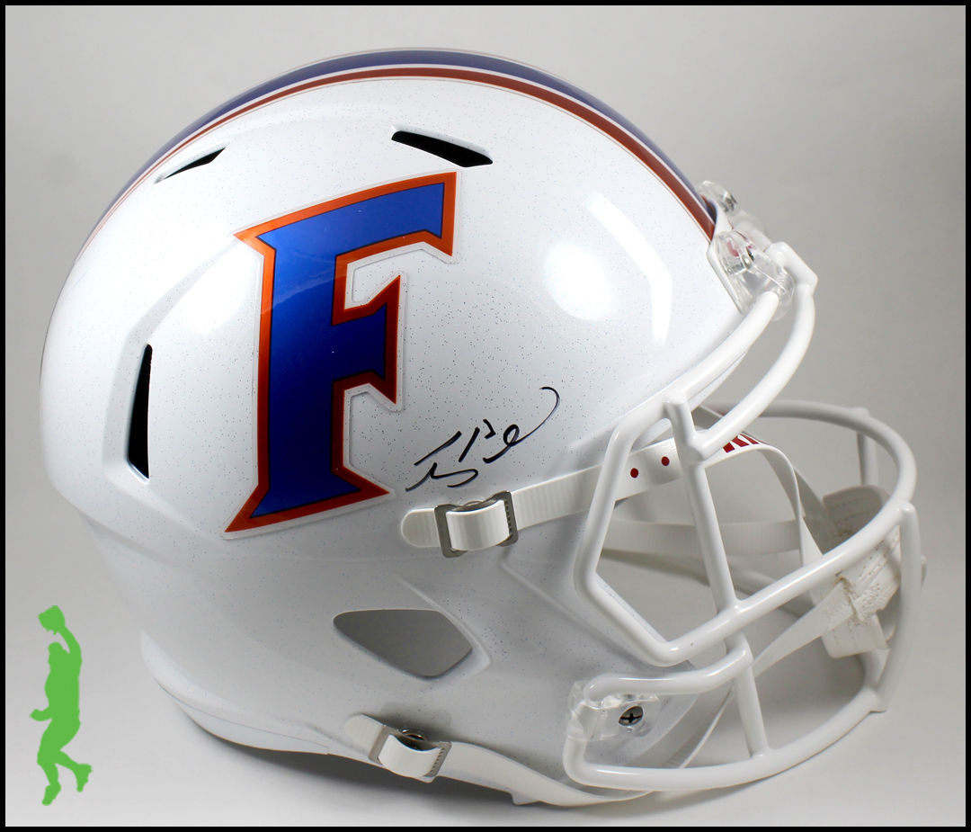 TIM TEBOW AUTOGRAPHED SIGNED FULL SIZE FLORIDA GATORS UF FOOTBALL HELMET JSA COA