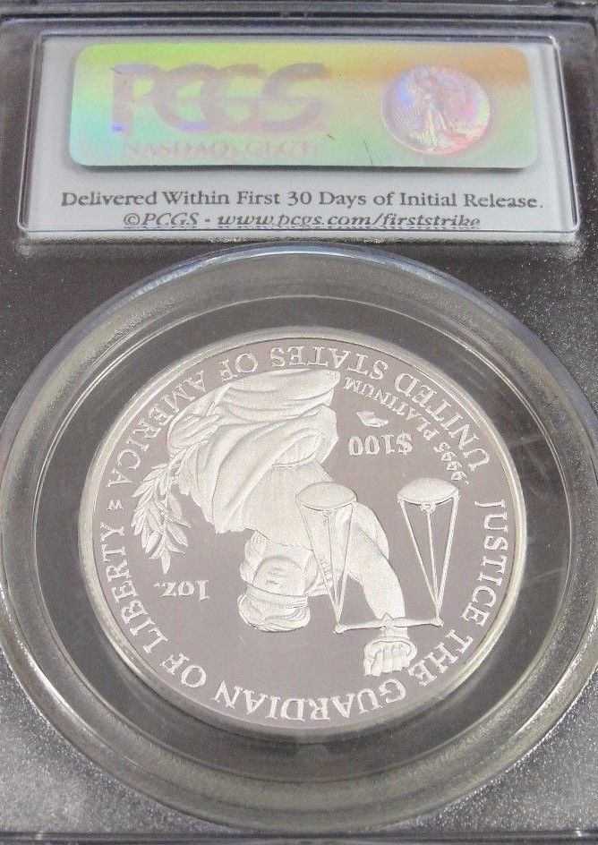 2010-W Statue of Liberty $100 Coin! PCGS PR 70 DCAM! FIRST STRIKE!!! #AG3487