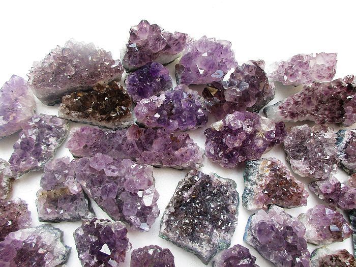 1000g 2.2LB Natural Purple AMETHYST Quartz Crystal Cluster Specimen