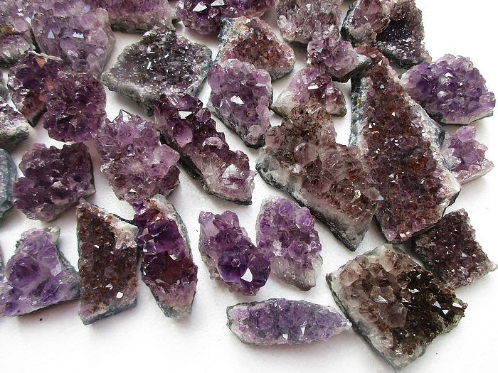 1000g 2.2LB Natural Purple AMETHYST Quartz Crystal Cluster Specimen