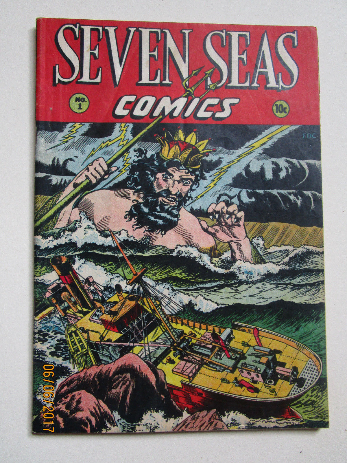 SEVEN SEAS COMICS NUMBER 1 NICE HIGHER MID GRADE