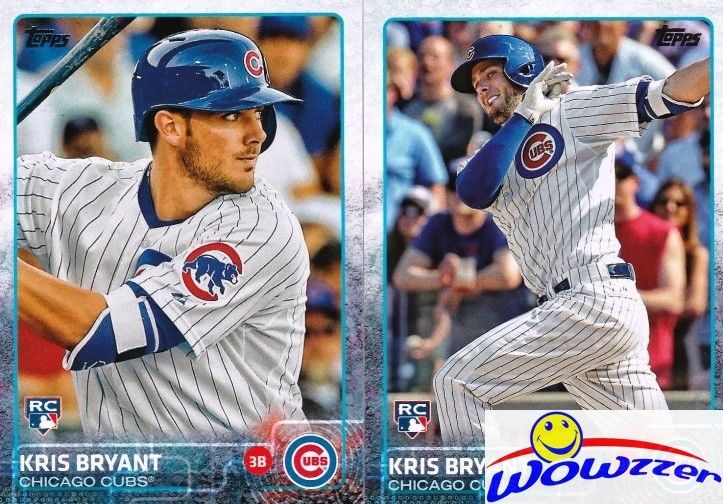 2015 Topps Baseball 706 Cards Factory Set-2 KRIS BRYANT+RIPKEN CHROME REFRACTOR