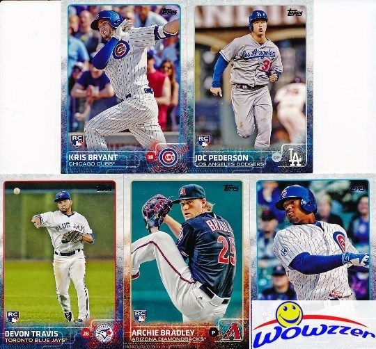 2015 Topps Baseball 706 Cards Factory Set-2 KRIS BRYANT+RIPKEN CHROME REFRACTOR