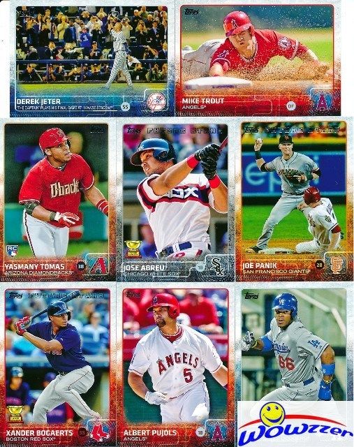 2015 Topps Baseball 706 Cards Factory Set-2 KRIS BRYANT+RIPKEN CHROME REFRACTOR