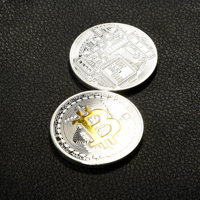 Bitcoin Coins - Computers - Copper Bar - Coin - medal Gold Commemorative coins