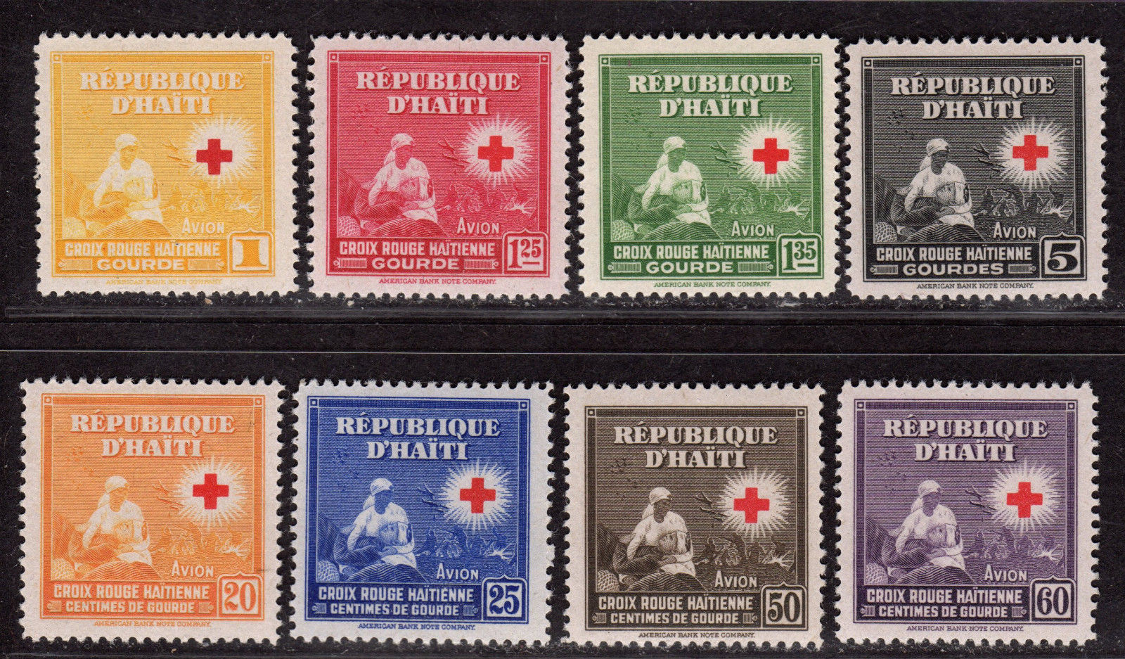 $Haiti Sc#c25-32 M/NH/VF, complete set, Cv. $12.85