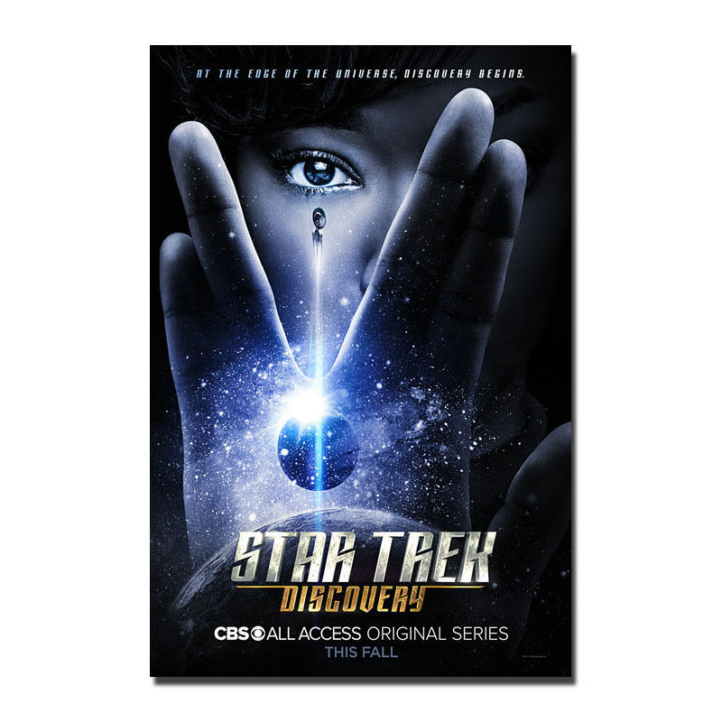 Star Trek Discovery 2017 Art Silk Canvas Poster 12x18 24x36 inch