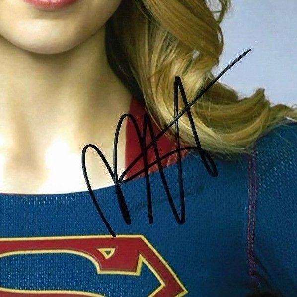 MELISSA BENOIST "Supergirl" Autographed 8 x 10 Signed Photo HOLO COA