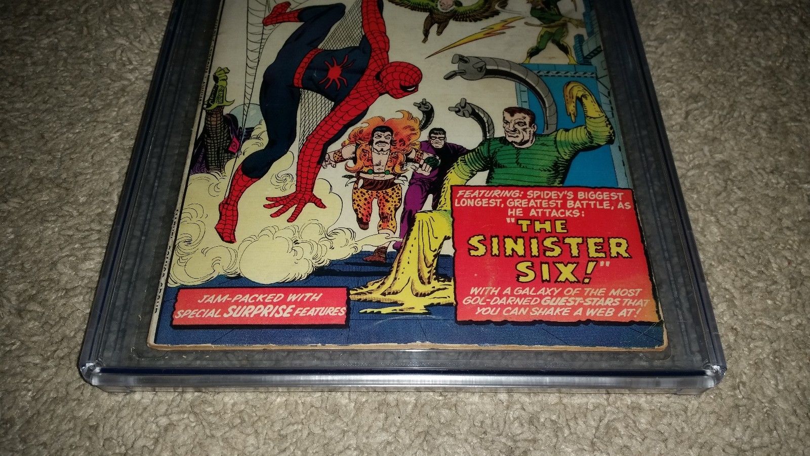 The Amazing Spider-Man Annual #1 (1964, Marvel) CGC 3.0 - 1st Sinister Six - 25c