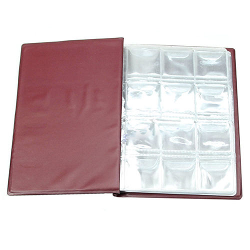 Penny Pockets Collection Storage Album Book Collecting 120Pcs Coin Holders Great