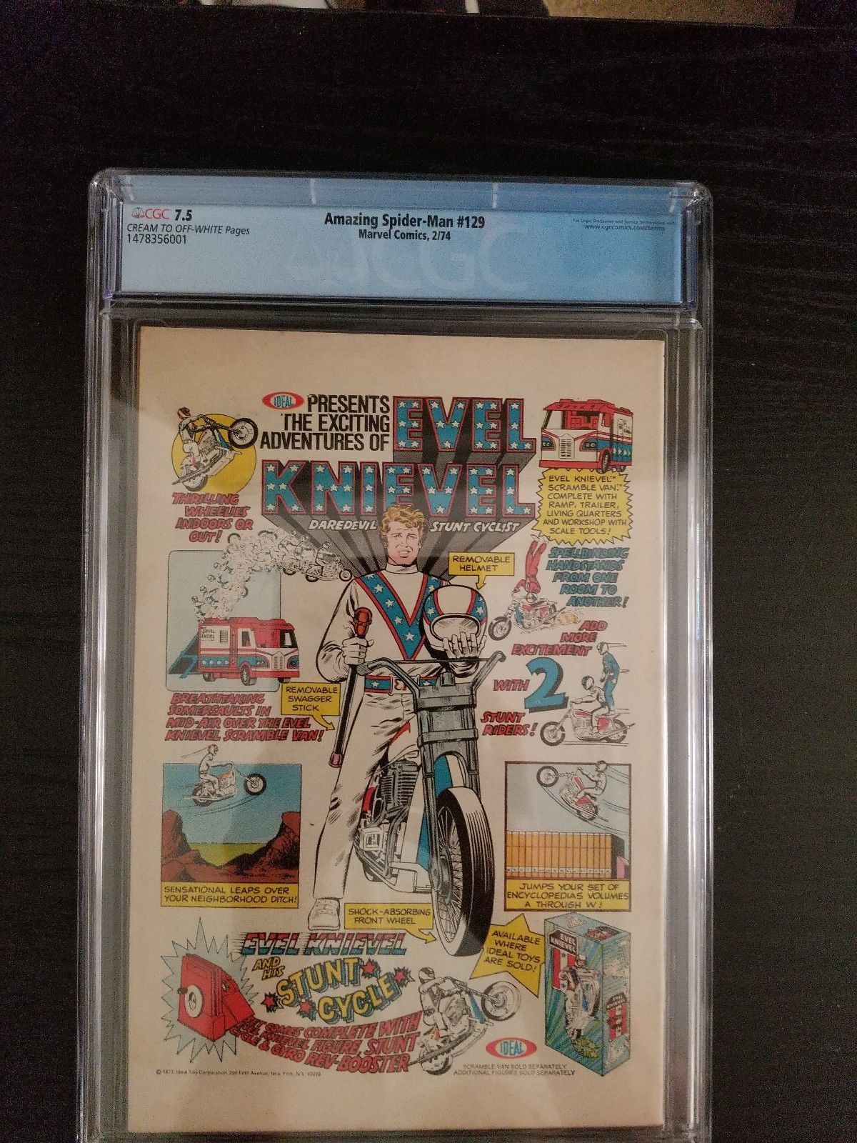 The Amazing Spider-Man #129 CGC 7.5 SUPER KEY ~ *1st Punisher! ~ *TAKING OFFERS!