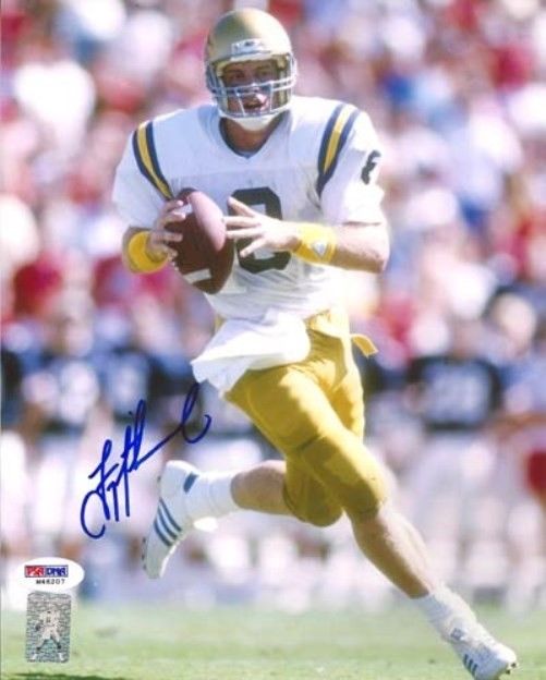 TROY AIKMAN AUTHENTIC AUTOGRAPHED SIGNED 8X10 PHOTO UCLA BRUINS PSA/DNA