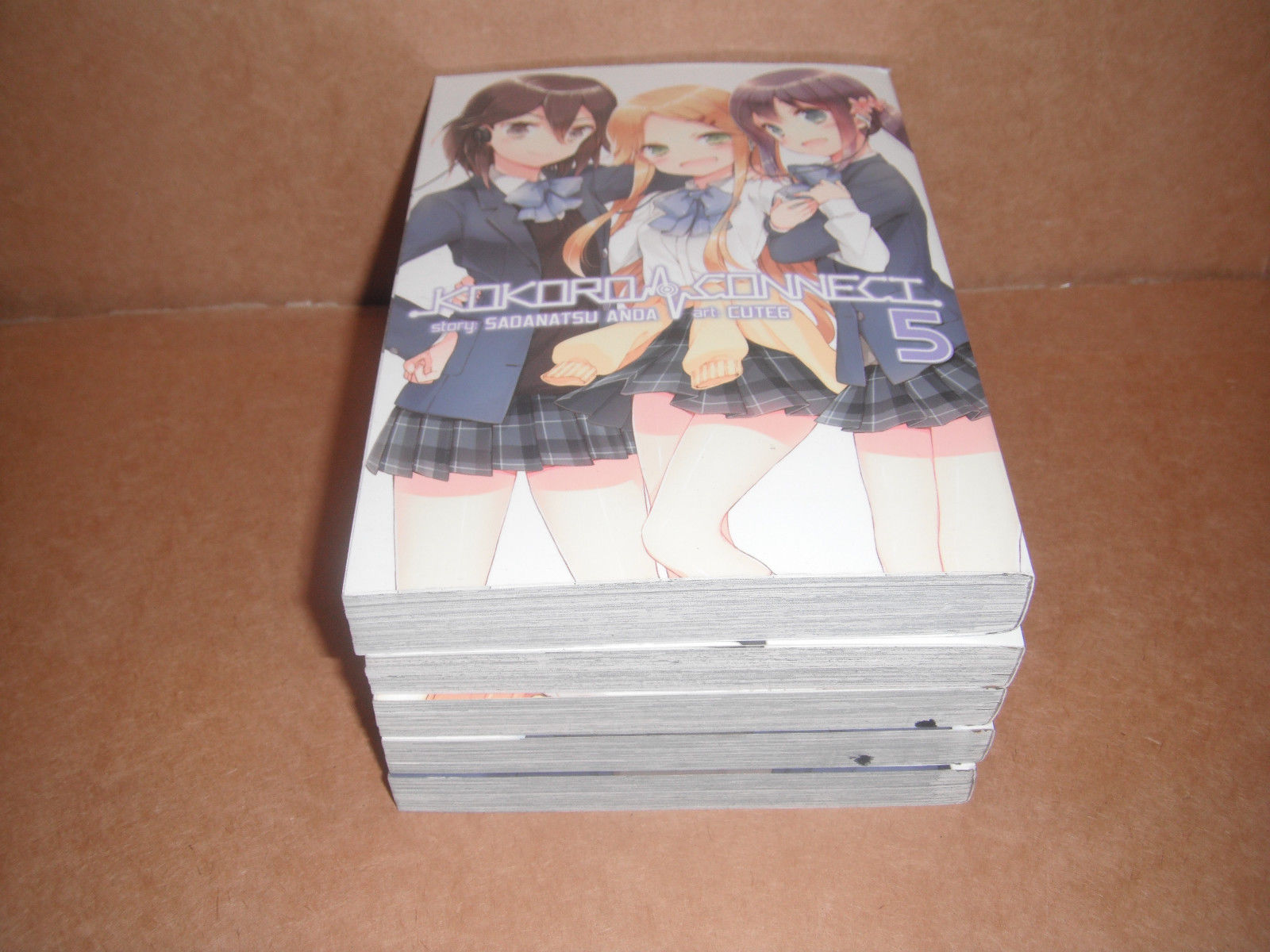 Kokoro Connect  Vol. 1,2,3,4,5 Manga Graphic Novels Set English