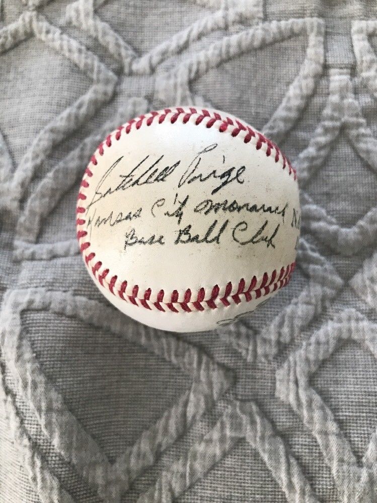 Satchel Paige Novelty Replica Signed Baseball