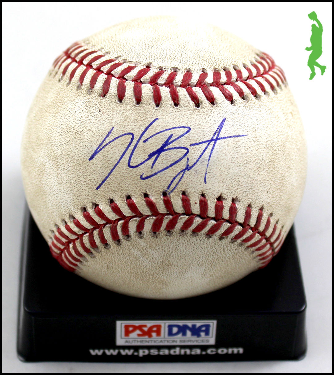 KRIS BRYANT AUTOGRAPHED SIGNED GAME USED BASEBALL BALL CUBS MLB AUTH PSA COA