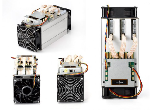 ASIC BITMAIN AntMiner s7 4,7 TH/s BTC Bitcoin Miner + 1600 watt Mining Power Supply