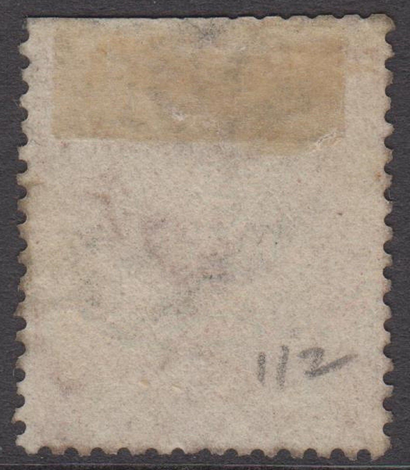 GB QV 10d Red-Brown SG112 Plate 1 CV=£400 "SG" Used 1867-80 Stamp