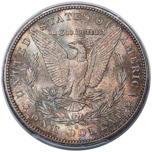 1881-S $1 Morgan Silver Dollar PCGS MS67 CAC