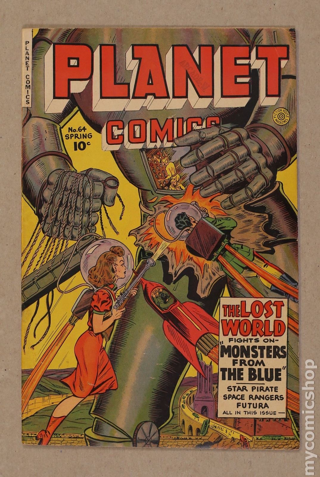 Planet Comics (1940 Fiction House) #64 FN 6.0