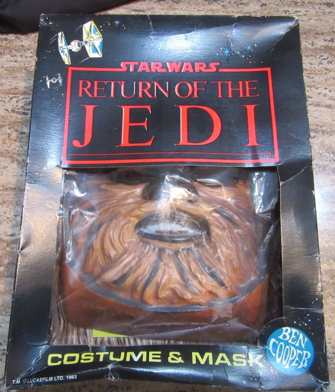 Star Wars Return Of The Jedi Wicket 735 Costume & Mask Ben Cooper