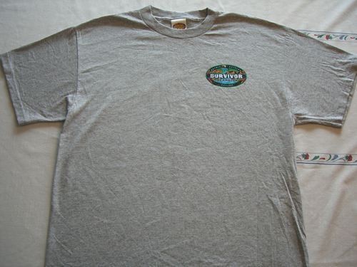 SURVIVOR TV Show - Amazon T-Shirt Featuring Buff Logo - Adult Size Medium - New