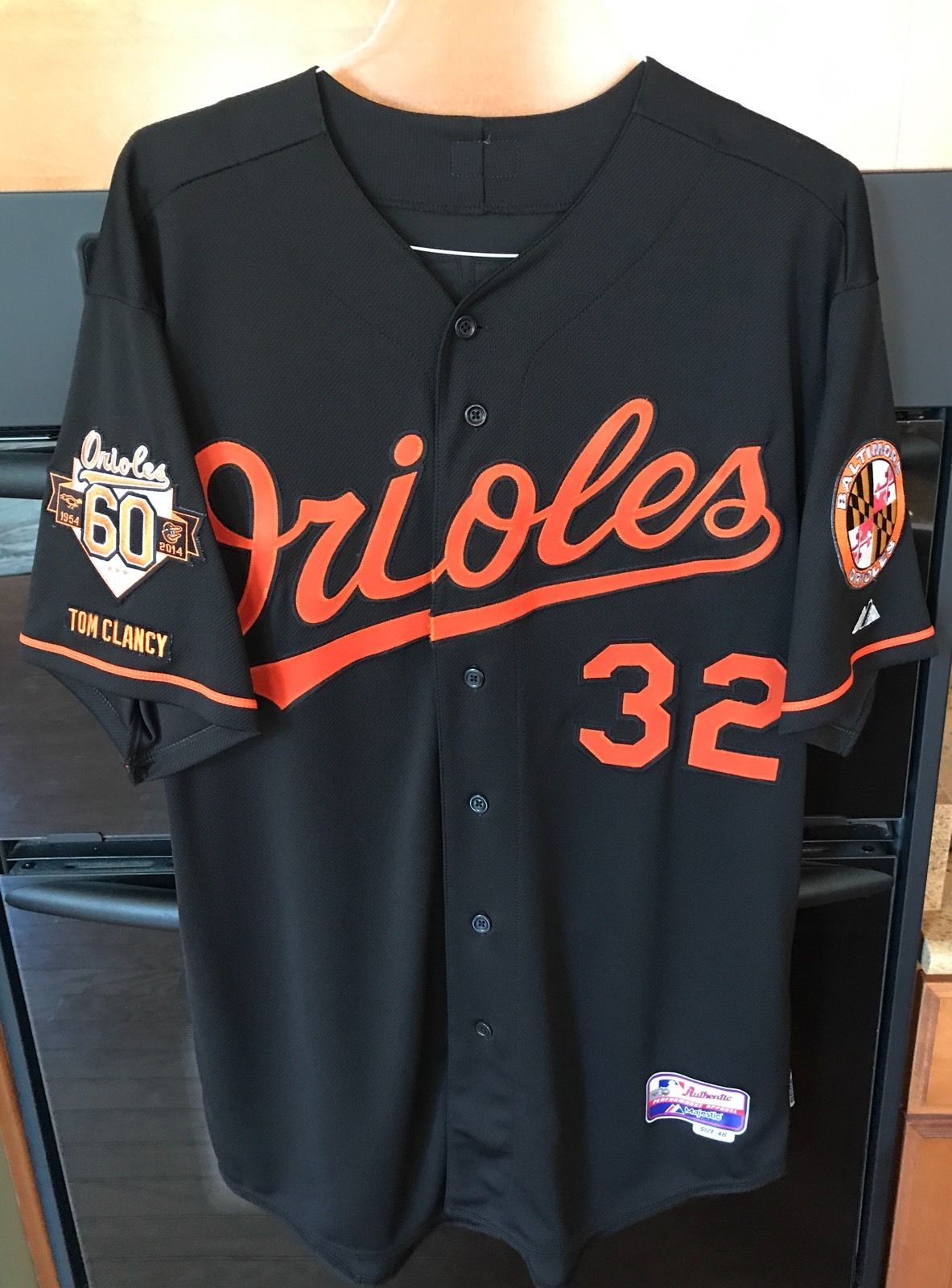 Baltimore Orioles Matt Wieters 2014 Team Issued Jersey EK651719