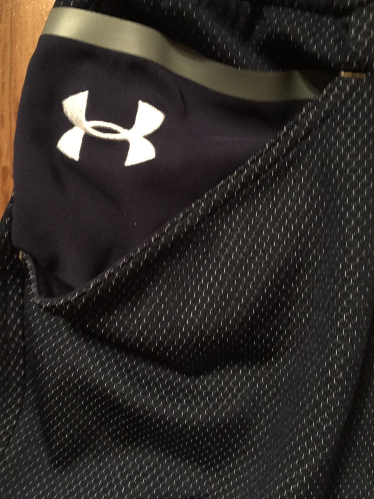 NOTRE DAME FOOTBALL TEAM ISSUED/USED UNDER ARMOUR PANTS XL