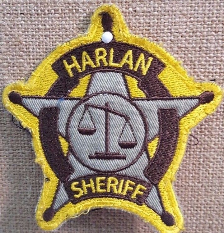 Justified Series FX TV Props Harlan Screen Used Police & Sheriff Patch Kentucky