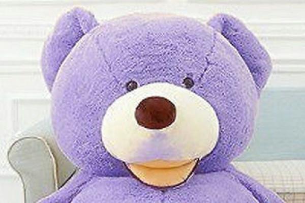 HUGE SUPER TEDDY BEAR(ONLY COVER) PLUSH TOY SHELL (WITH ZIPPER) 102"/260cm