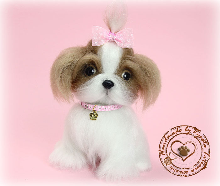 OOAK. Shih Tzu. Dog. Teddy. A toy. Handmade.