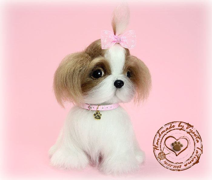 OOAK. Shih Tzu. Dog. Teddy. A toy. Handmade.