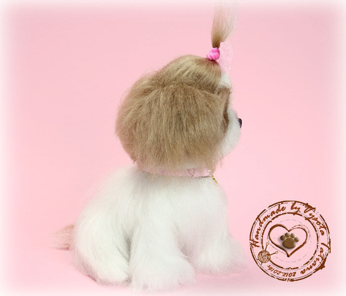 OOAK. Shih Tzu. Dog. Teddy. A toy. Handmade.