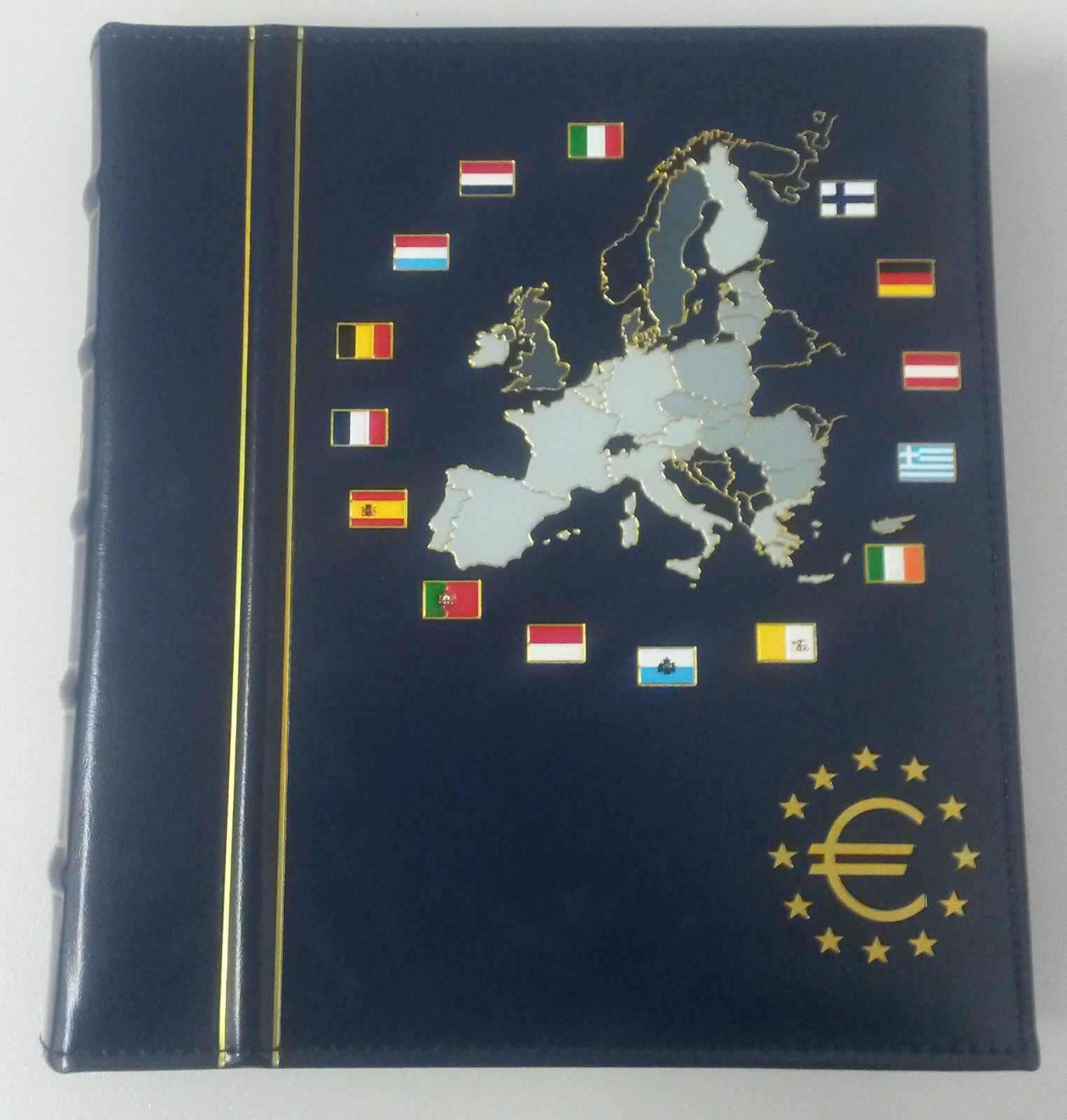 World Euro Coin Album Volume 2 with Sheet Inserts to collect coins from Europe