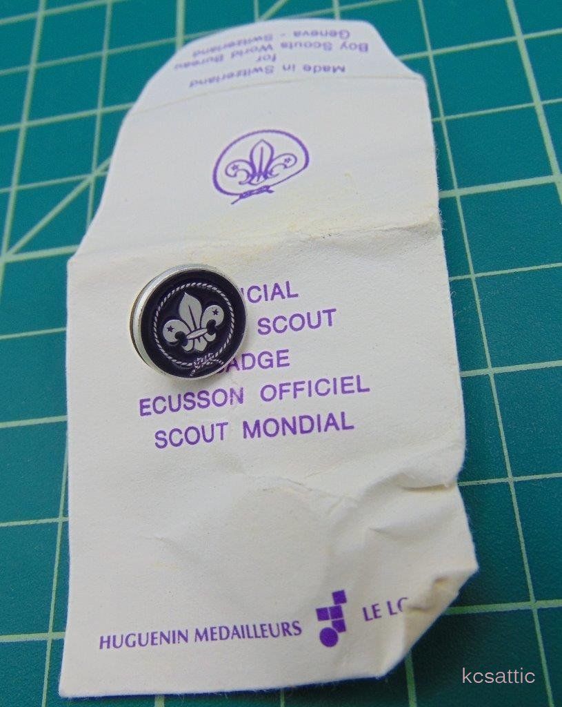 VINTAGE Boy Scouts World Organization of the Scout Movement Hat Pin