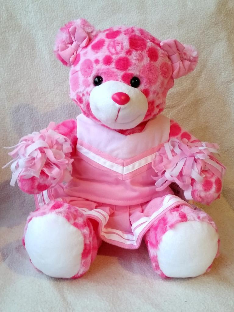 PINK CHEERLEADER OUTFIT FITS 15"-16" (40cm) TEDDY BEARS AND BUILD A BEAR