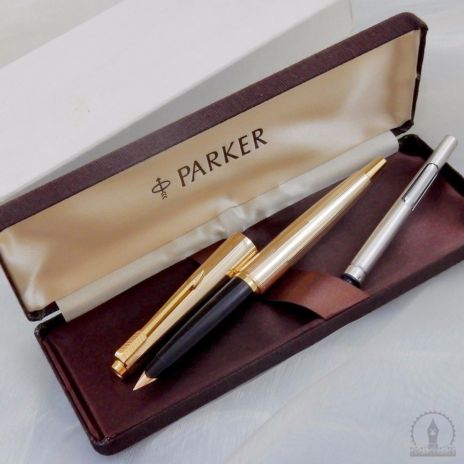 NOS in Box | Parker 45 Insignia Fountain Pen | 14K M Nib | Made in England c1970