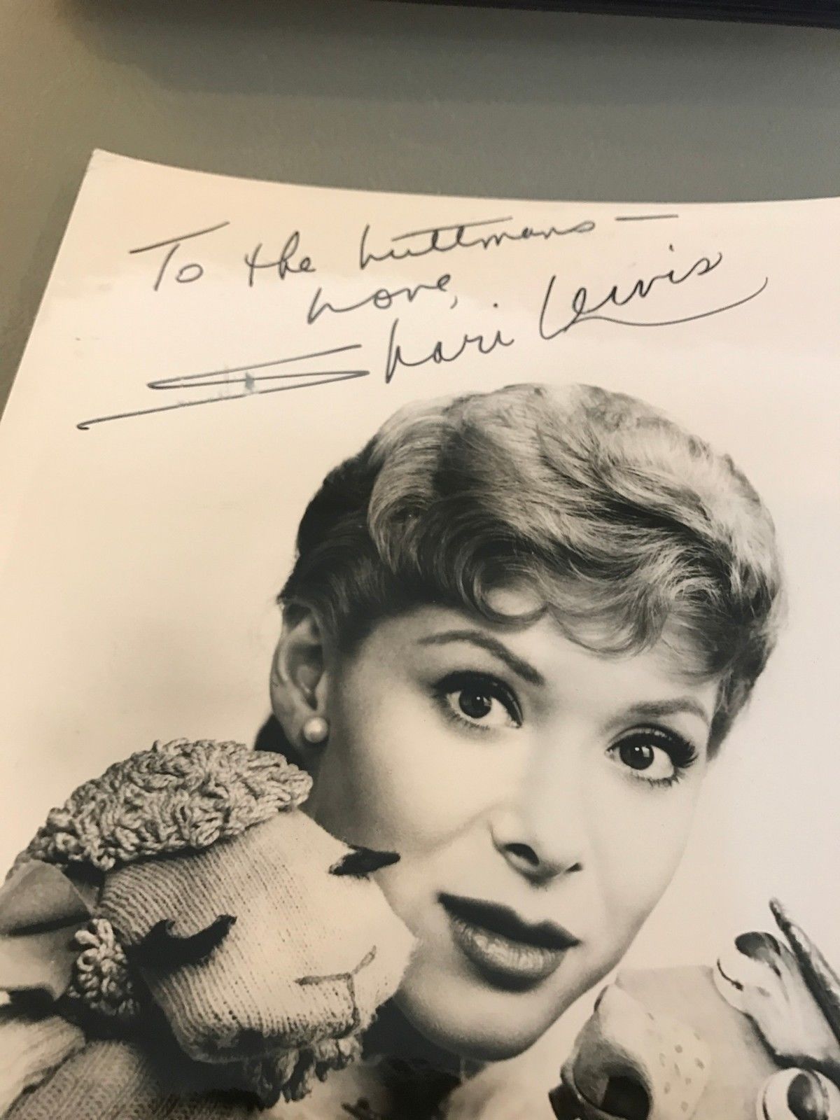 ​Vintage 1960's  Shari Lewis Signed Autographed 8X10 Photo With JSA COA