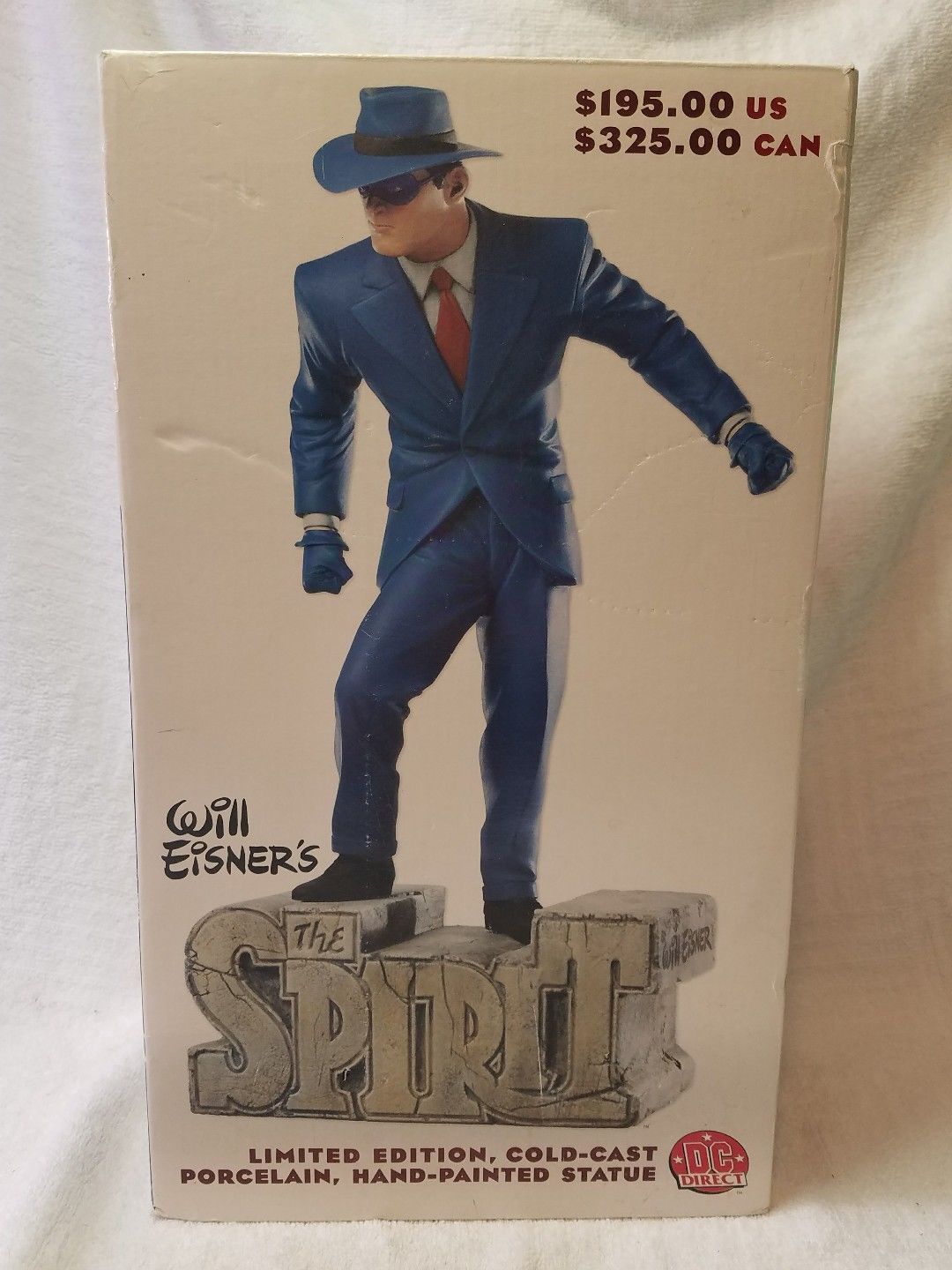 DC Direct Will Eisner's The Spirit Limited Edition Cold-Cast Porcelain Statue