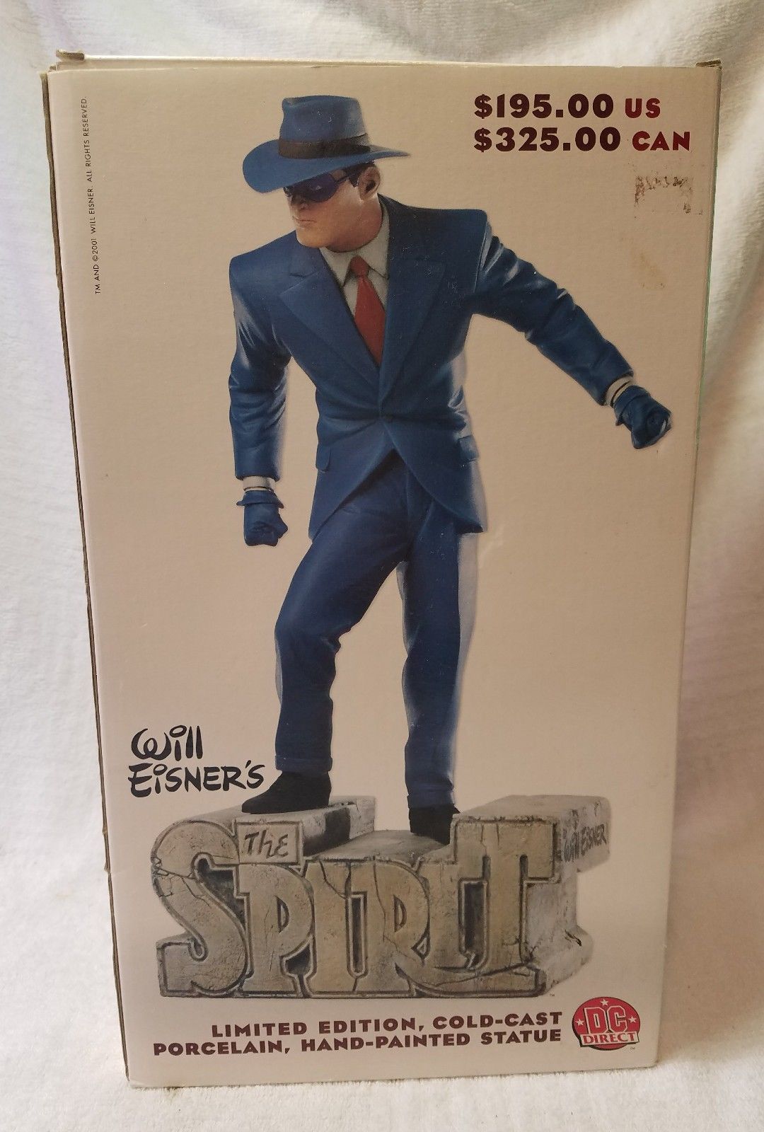 DC Direct Will Eisner's The Spirit Limited Edition Cold-Cast Porcelain Statue