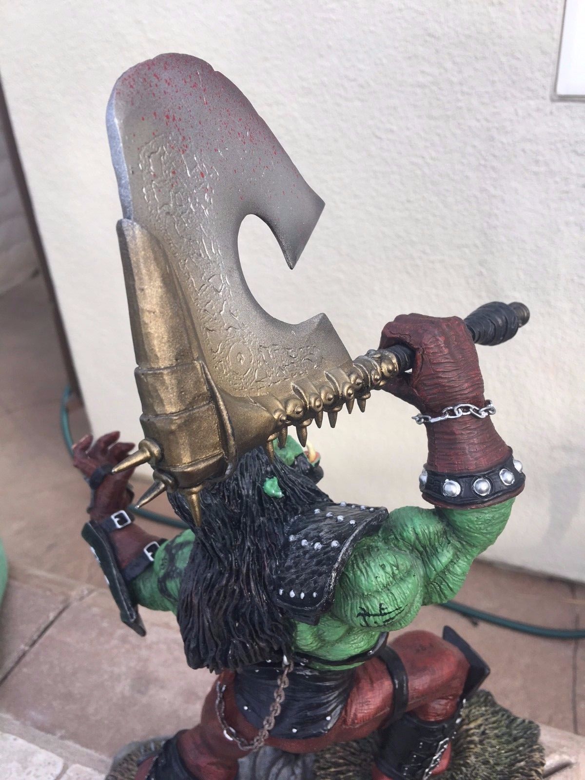 Blizzard employee ONLY - World of Warcraft Grommash Hellscream Statue #140/1500