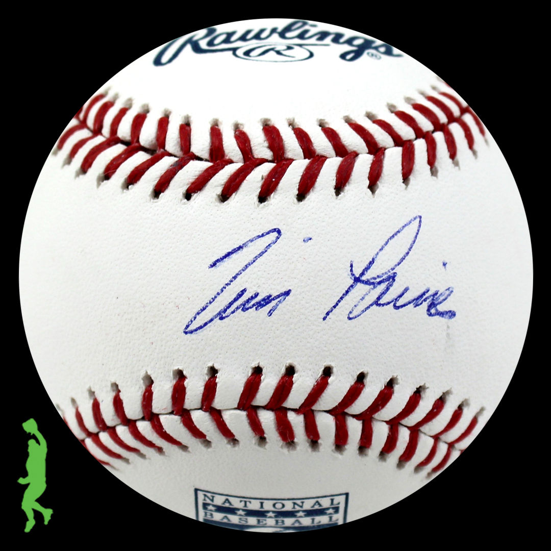 TIM RAINES AUTOGRAPHED SIGNED HALL OF FAME HOF BASEBALL BALL EXPOS 2017 JSA COA