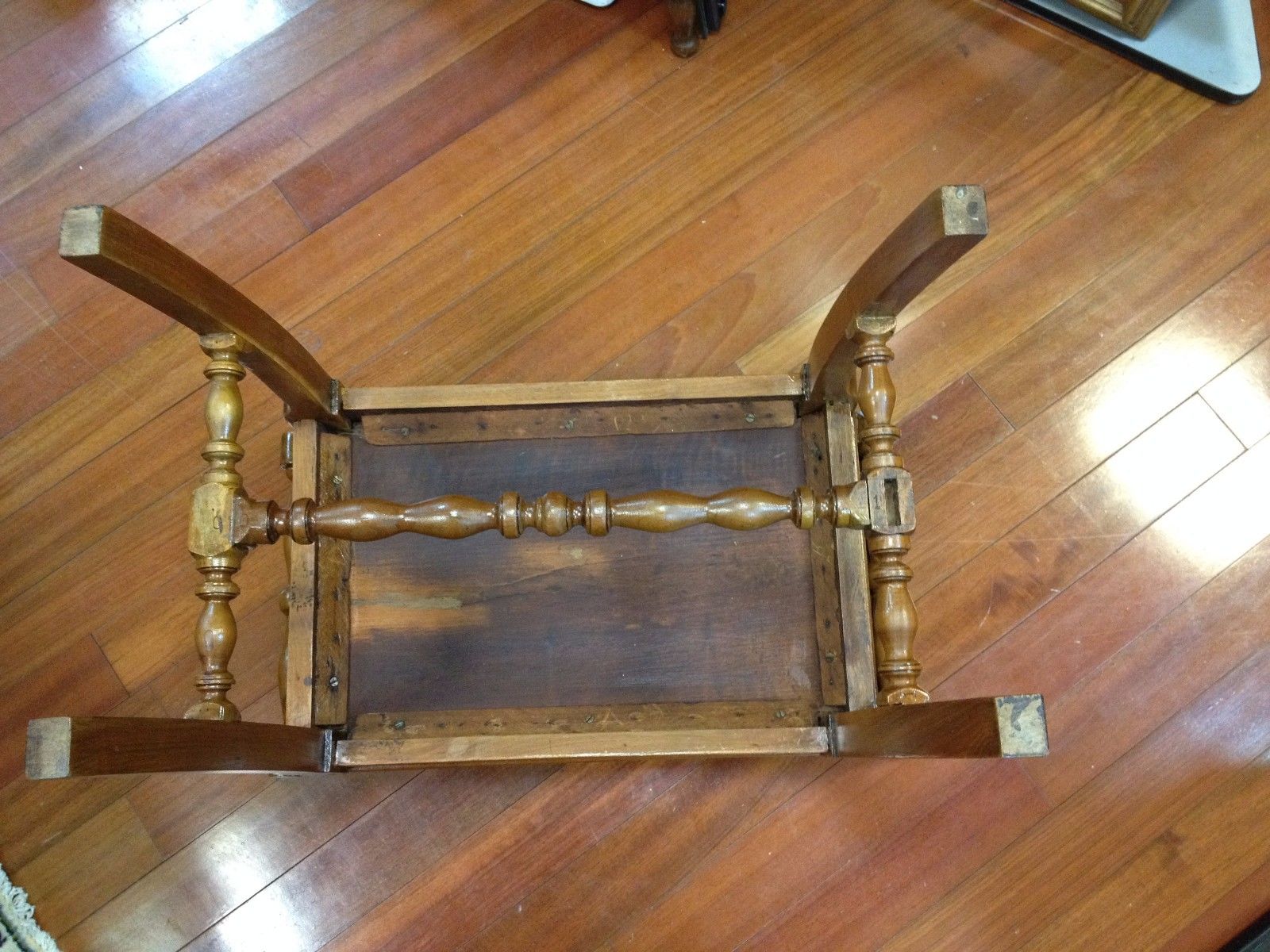 Antique ,Vintage Solid Walnut  Window , Piano, Dresser Bench