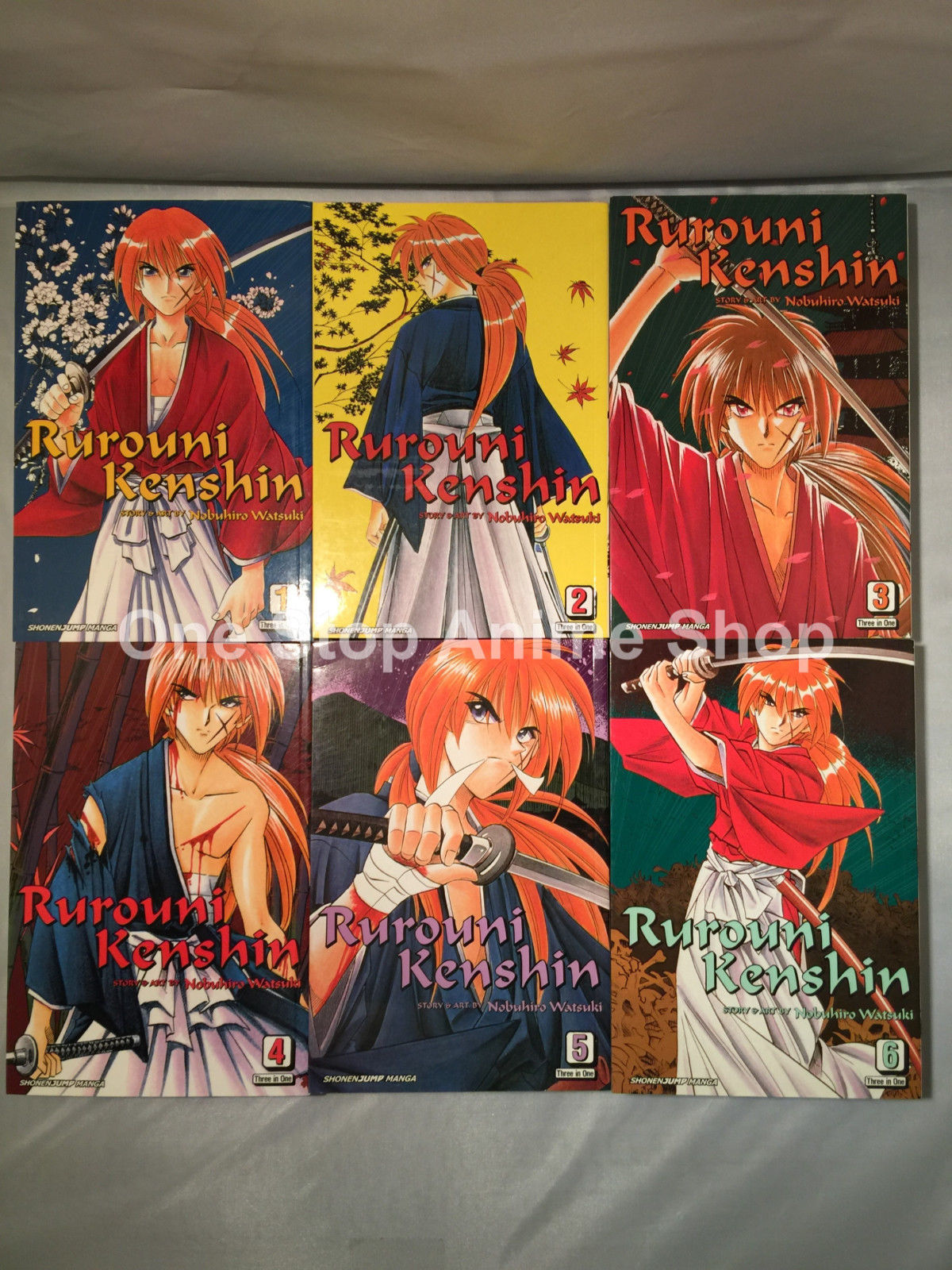 Rurouni Kenshin ( VizBig Vol. 1- 9 ) English Manga Graphic Novels New Complete