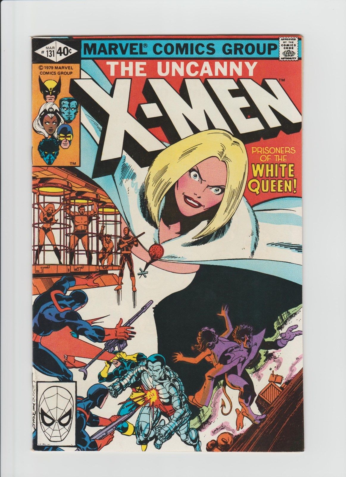 The X-Men #131 (Mar 1980, Marvel) VF+ (8.5) 1st. App. of The White Queen !!!!!
