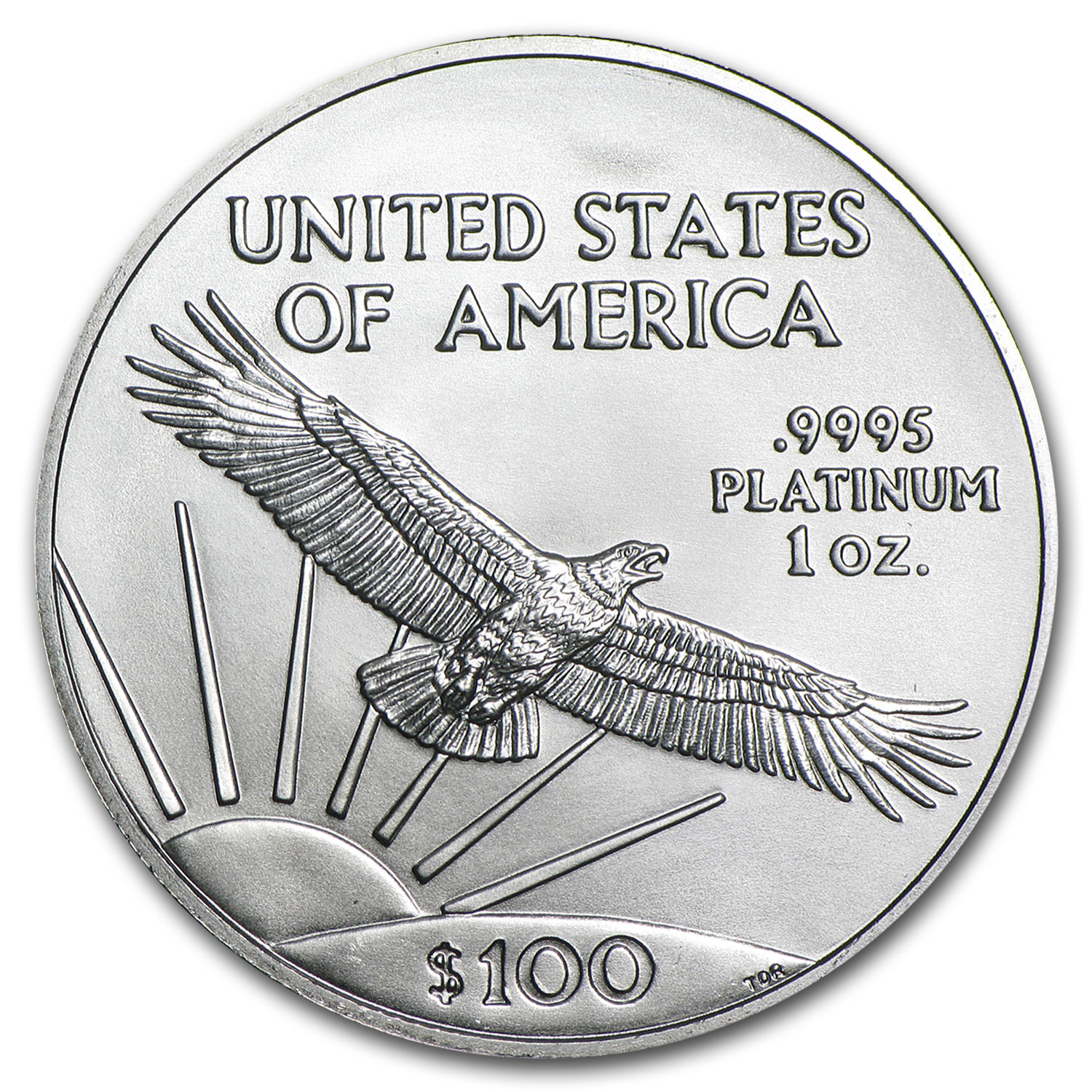 2016 1 oz Platinum American Eagle BU - SKU #92376