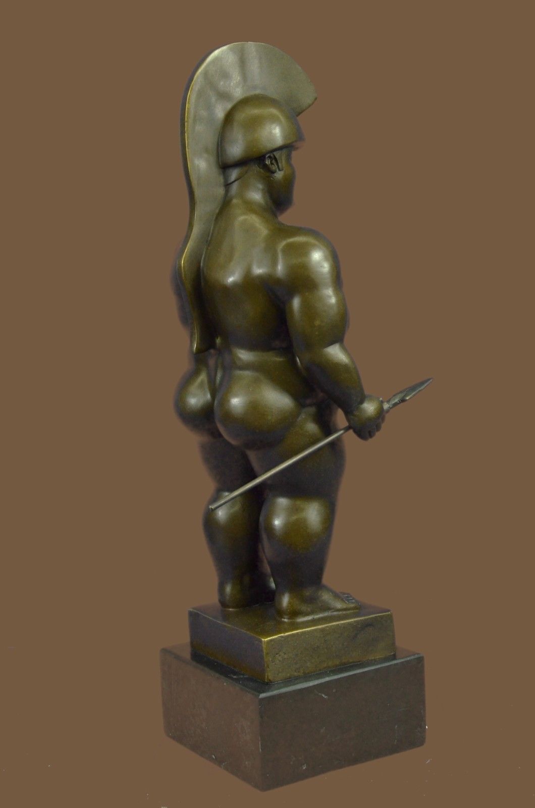 Bronze Sculpture Statue Collector Edition Abstract Modern Art Roman/Greek Soldie