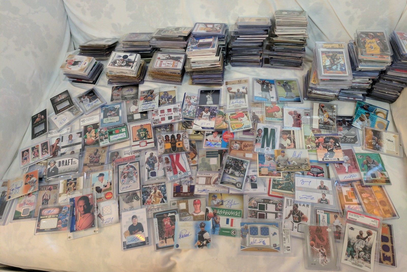 Hobby Sports Baseball Basketball Football Card Lot Super 4× Becket Value $